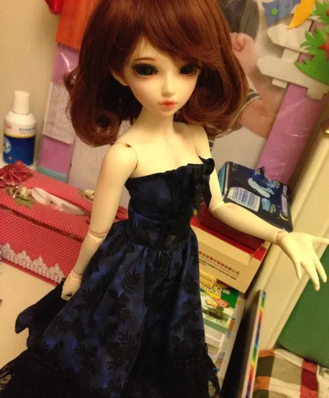1/4 масштаб Обнаженная BJD девушка MSD шарнир Кукла Смола Модель игрушка подарок, не включает в себя одежду, обувь, парик и другие аксессуары D2212-C