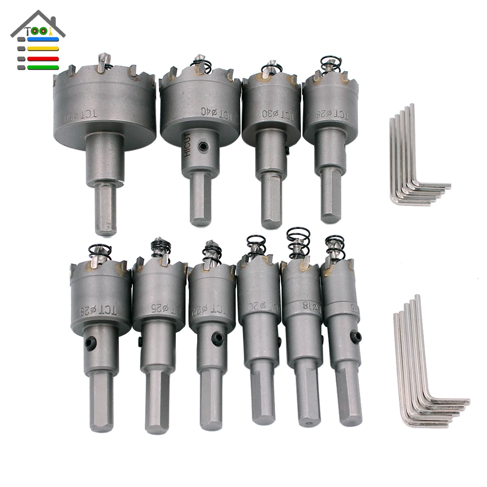 Новинка сверло TCT с твердосплавным наконечником из вольфрамовой стали 16 50 мм