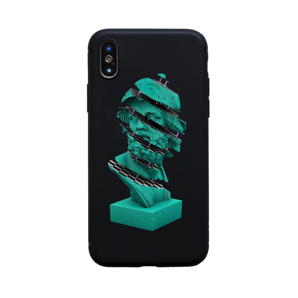 Мягкий силиконовый чехол для iPhone 8 7 6 6S Plus X XS MAX SE XR 11 12 mini pro max|Бамперы| |