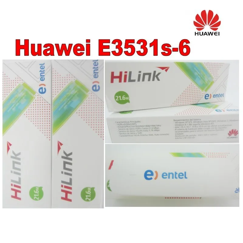 Разблокированный Huawei Hilink E3531 3G GSM USB широкополосный модем HSPA + 21 Мбит/с Новый|huawei