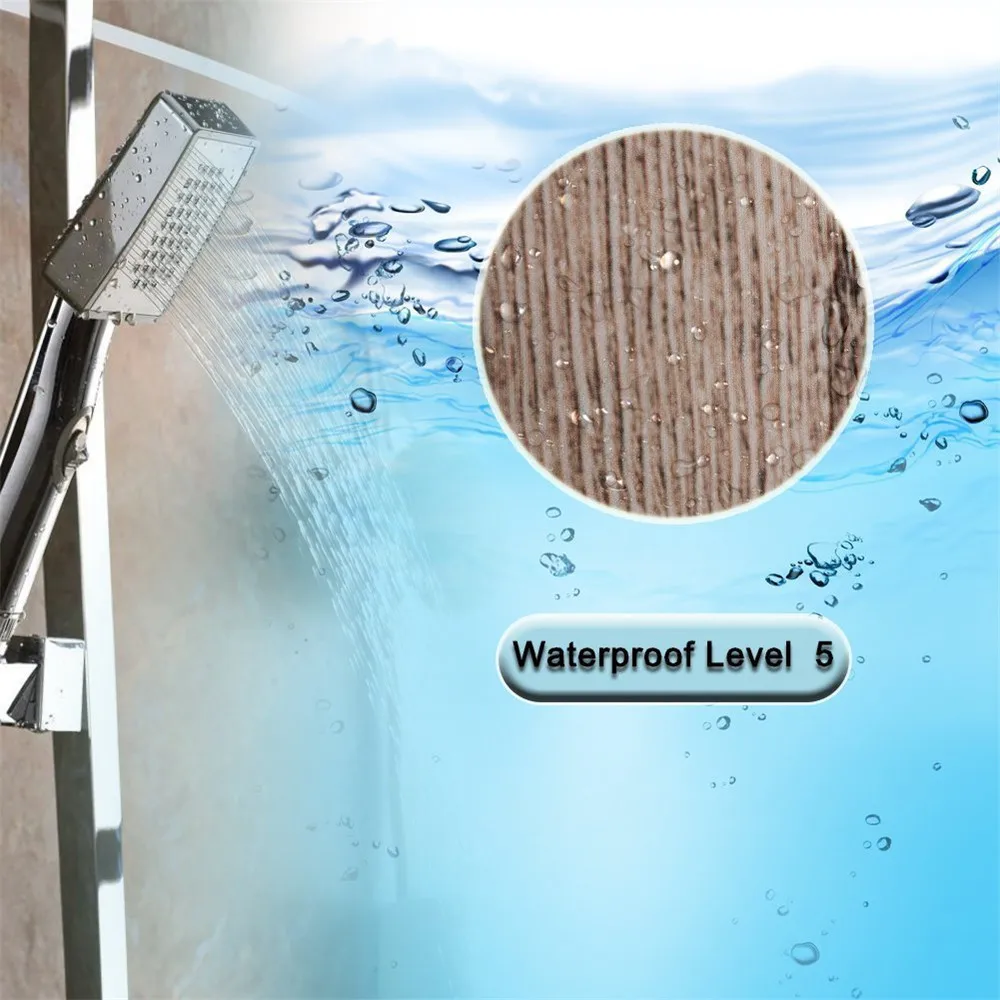 Дом душ Шторы забор Сельский деревянная дверь 3D полиэстер Водонепроницаемый