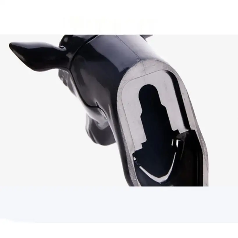 Пасторальный животного висит кнопка голова оленя самоклеющиеся стене дверной