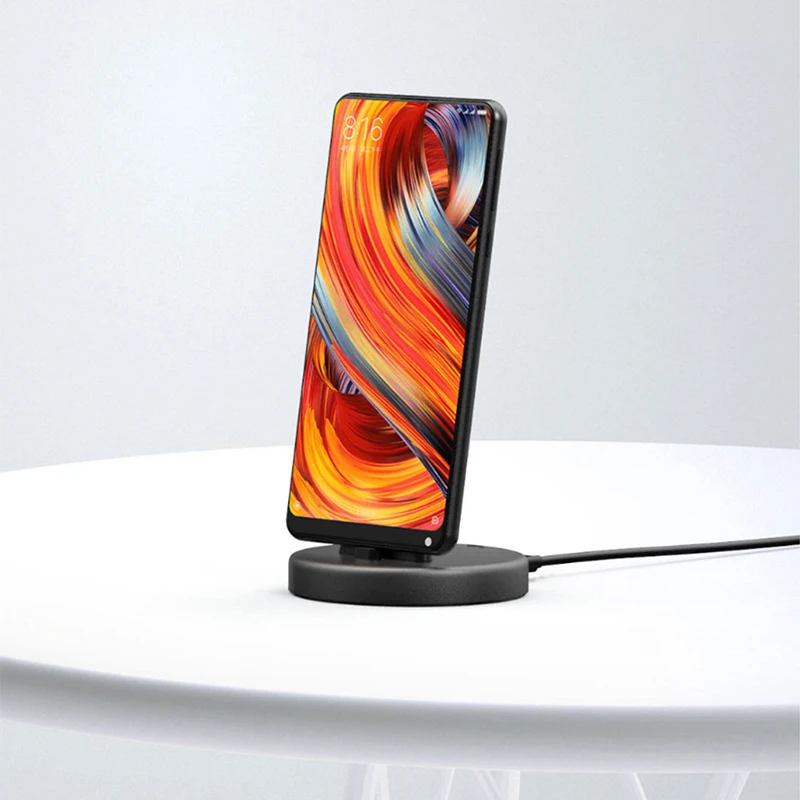 2018 Xiaomi Panki Беспроводная подставка для телефона зарядное устройство Type C версия