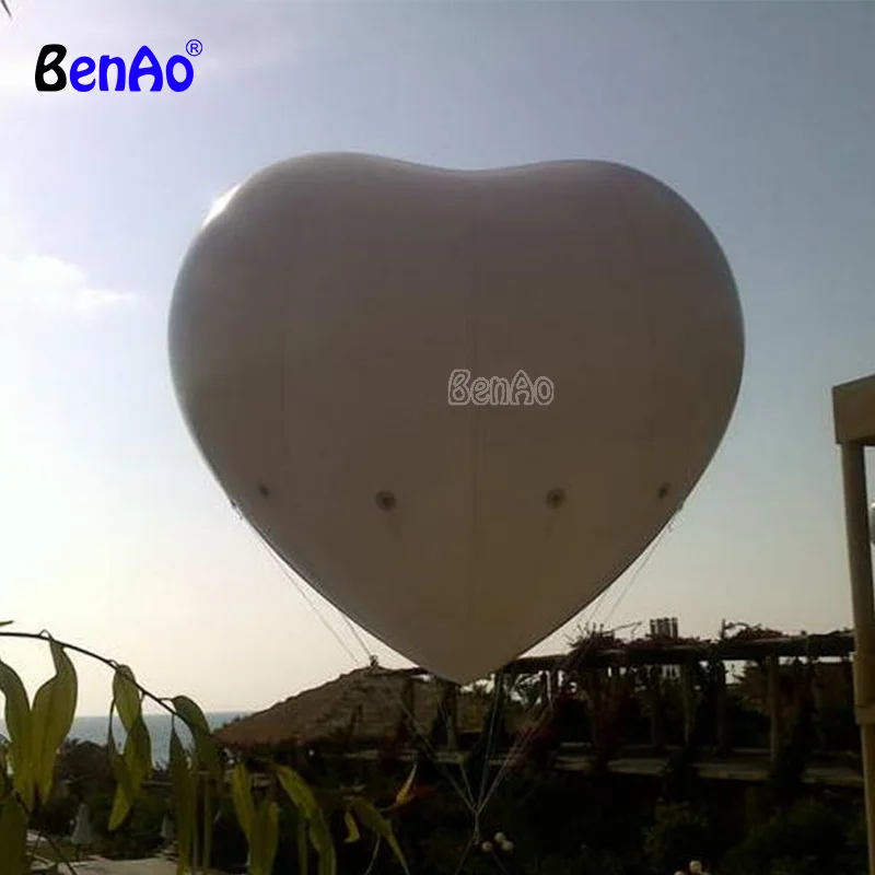 

AO749 BENAO 3m надувные реплики человеческого сердца на заказ, надувные гелиевые плавающие сердца из ПВХ/надувные любовные сердца