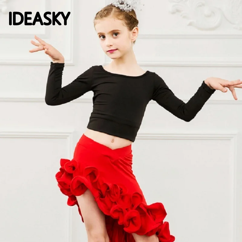 Платье для латинских танцев танго 2017 Детские платья девочек Самба сальса бальные