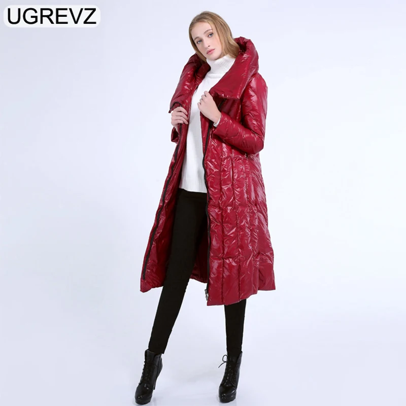 4XL женские пальто с капюшоном зимние теплые парки женская брендовая куртка