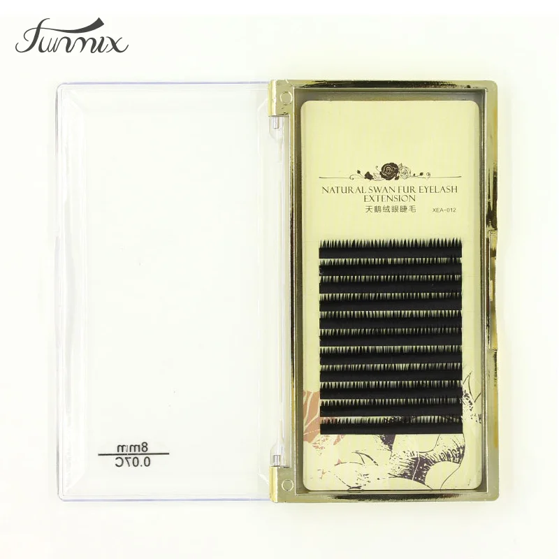 Ресницы бархатные для наращивания 2018 фирменные 00.7C|mink eyelash extensions|eyelash extensioneyelash