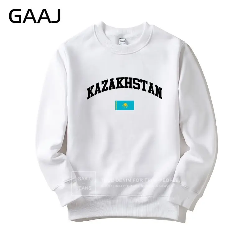 GAAJ Kazakhstan Flag Мужская и Женская толстовка куртка Мужская s Мужская Новинка пальто повседневный модный принт Homme спортивный костюм# MIG6F