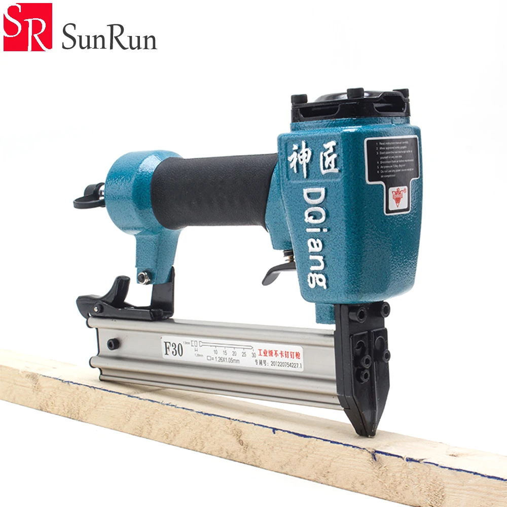

1pcs F30 Straight Nail Gun Woodworking Renovation Tool Pneumatic Tool DIY Carpentry Decoration