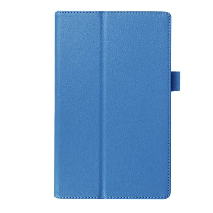 PU Чехол-подставка для lenovo tab 3 8 850(TB3-850F/TB3-850M) tab3-850 " планшет+ 2 шт защита экрана - Цвет: Небесно-голубой