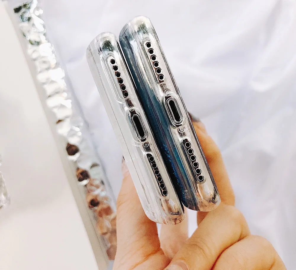 Блестящих звездочек сыпучего песка силиконовый чехол для телефона Xiaomi Redmi Pocophone F1