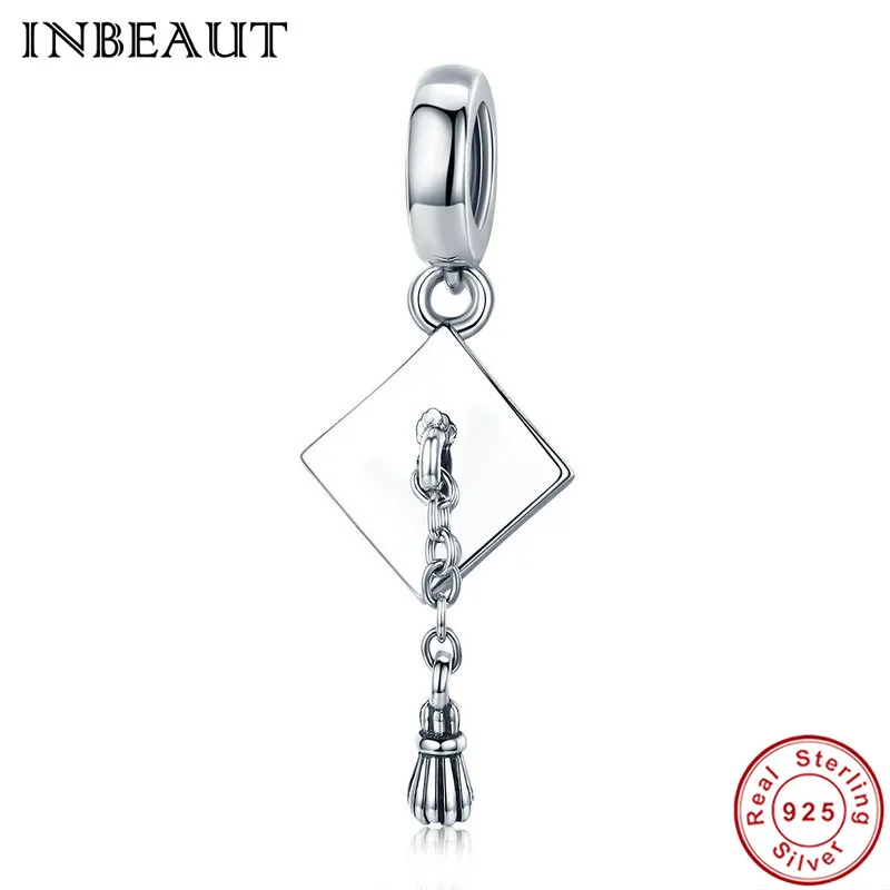Fit Pandora браслет из стерлингового серебра 925 пробы милый пчела слон Единорог животное Шарм для женщин семья дерево сказочный замок бусины ювелирные изделия - Цвет: ace459