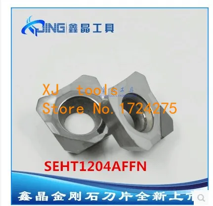 Бесплатная доставка 2 шт. SEHT1204AFFN PCD вставки фреза CNC алмазная вставка для