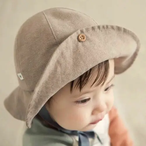 Детские шляпы с козырьком для новорожденных летняя пляжная шляпа мальчиков и