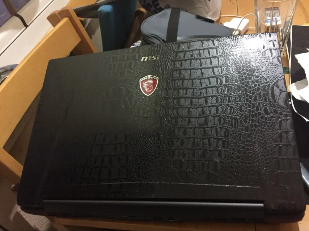 Black crocodile Ноутбук углеродного волокна виниловая кожа Наклейка Обложка для acer Aspire 5 A515 A515-51G 15,6" - Цвет: Black crocodile