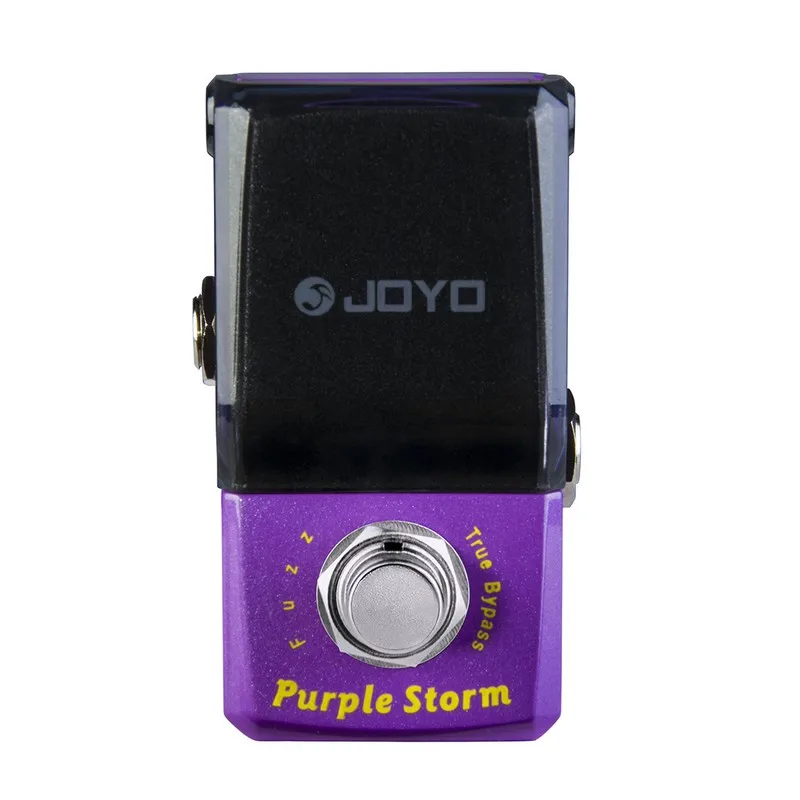 JOYO JF-320 фиолетовый S-torm Fuzz эффект искажения гитарная педаль процессор True Bypass Ironman серии мини-велотренажер аксессуары для гитары