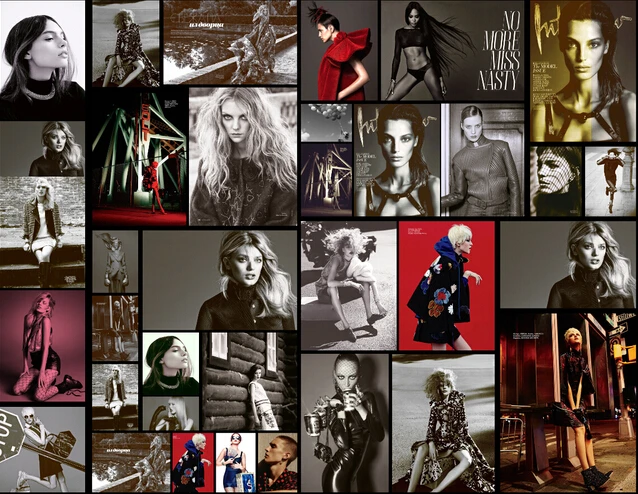 Пользовательские фото обои ретро Звезда плакаты фрески для магазина одежды кафе