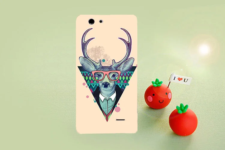 Чехол для Oukitel C4 роскошный чехол сделай сам с УФ-рисунком цветной тигр филин Роза
