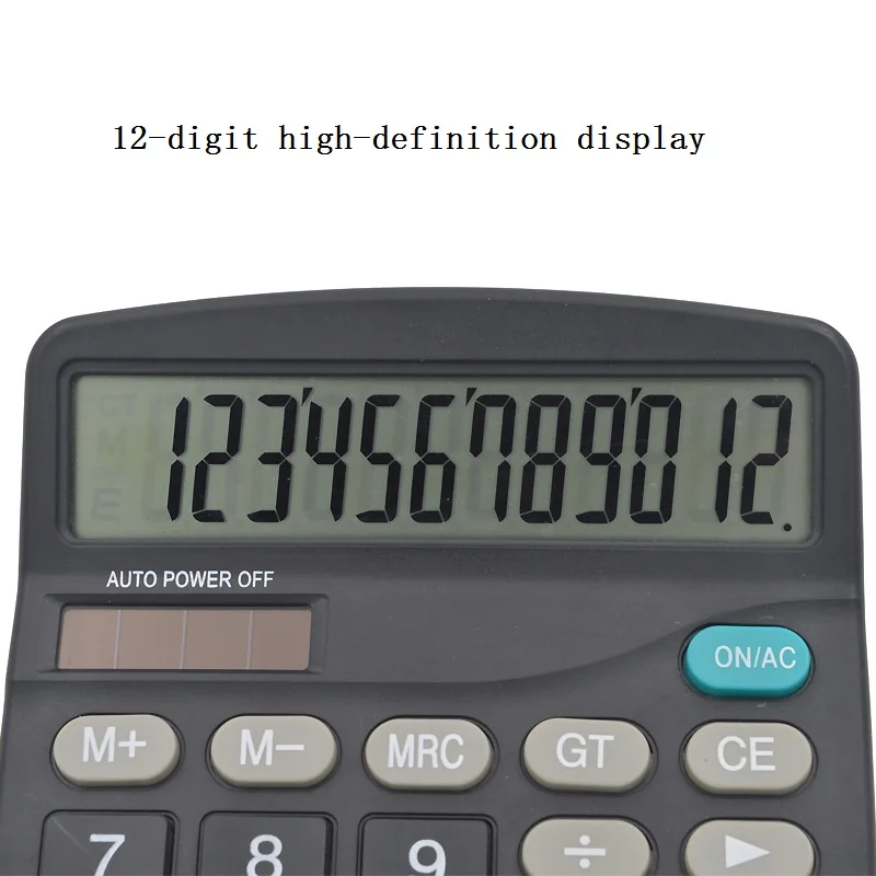 Научный калькулятор для офиса AA батарея (не входит в комплект) Солнечная двойная