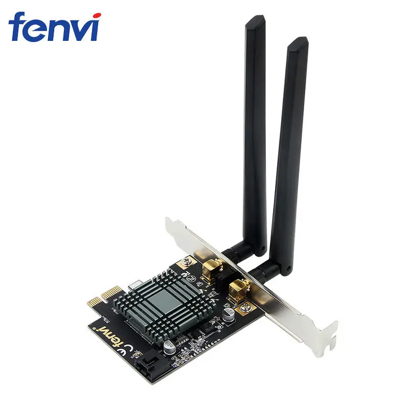 Fenvi беспроводной-AC Pci Express Wifi адаптер с Intel 9260 Dual Band 1730 Мбит/с Bluetooth 5,0 802.11ac Wi-Fi карта для настольных ПК