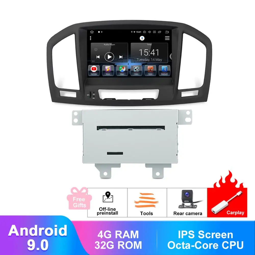 8 &quotips Android 9 0 CarPlay авто радио для вооруженные силы США CD300 CD400 2009 2012 Аудио Видео