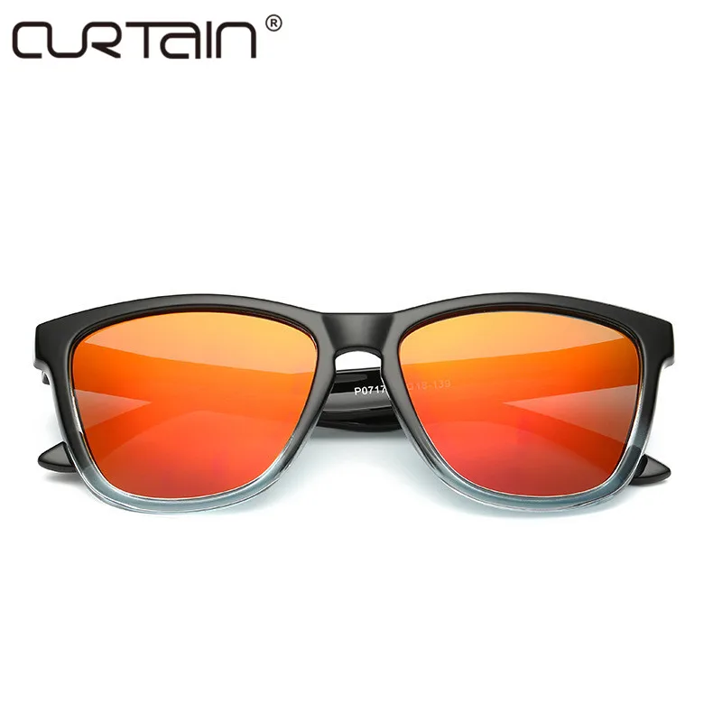 Мужские и женские очки с градиентной оправой поляризационные спортивные для