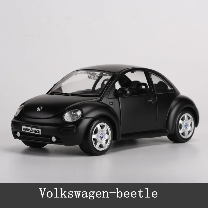 Volkswagen-beetle Maisto 1:24 Volkswagen-beetle классическая модель автомобиля из сплава украшение Коллекция игрушек инструменты подарок - Цвет: Volkswagen-beetle