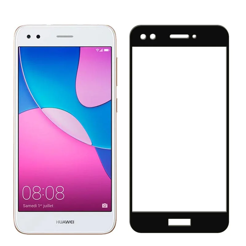 Полное покрытие закаленное стекло для Huawei Y6 Pro 2017 SLA-L02 L22-L22 L03 Защитная пленка P9 Lite