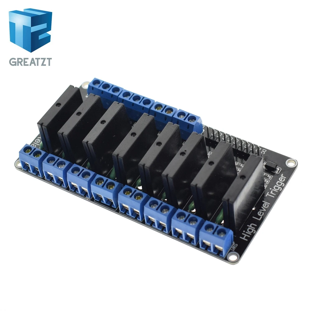 1 шт. greatzt 8 канальный сетевой видеорегистратор 5В реле постоянного тока модуль
