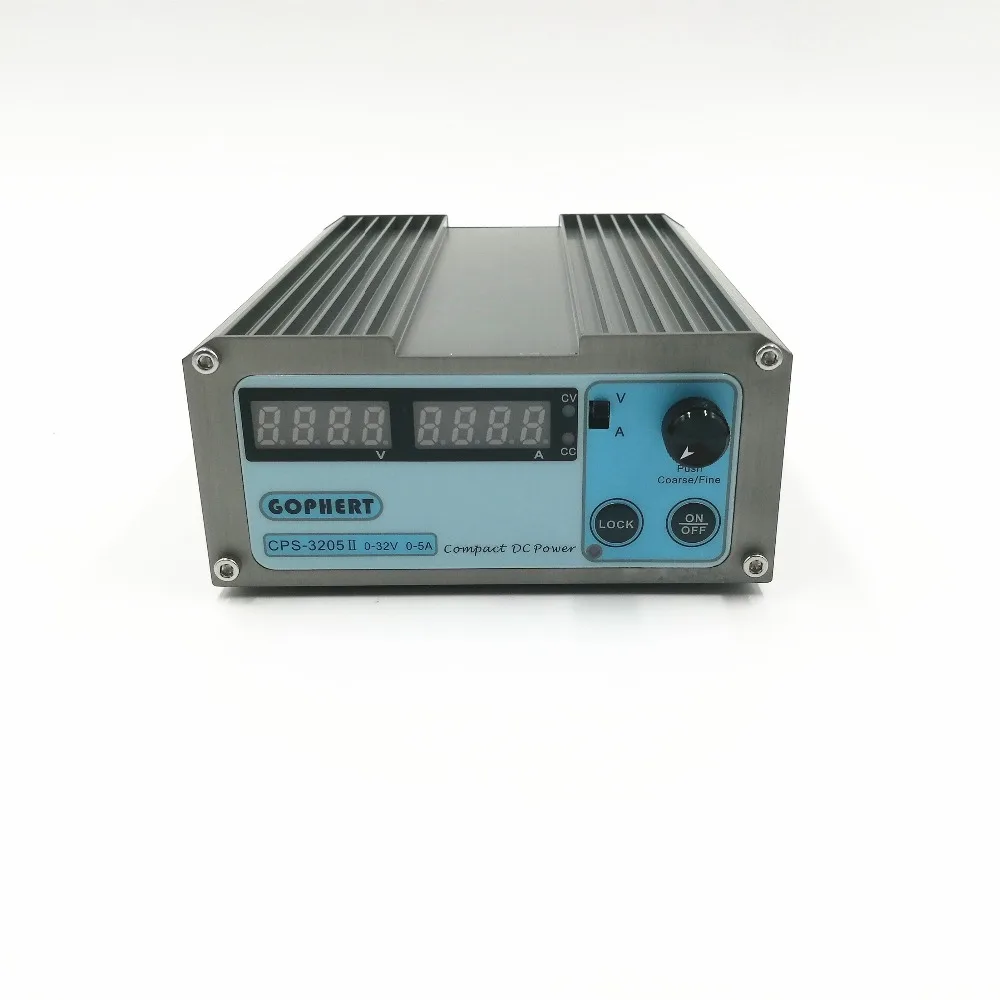 CPS-3205 II 160W (110Vac/ 220Vac) 0-32V/0-5A компактный цифровой Регулируемый источник питания