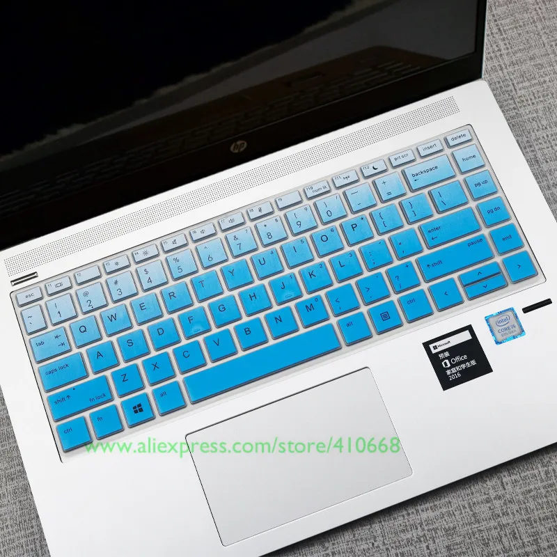 Для hp Probook 440 G5 66 245 246 G6 840 820 G3 450 G4 EliteBook 1040 G3 14 дюймов Чехол для клавиатуры ноутбука протектор Кожаный силикон