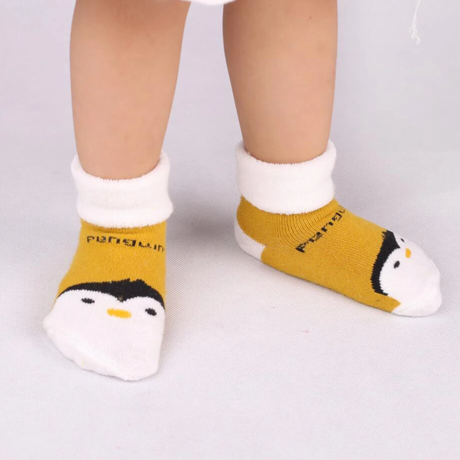 Baby boys socks cotton winter thickening sock children cartoon cute Meias girls princess sport clothes 5 pair/lot 0-3T | Детская одежда