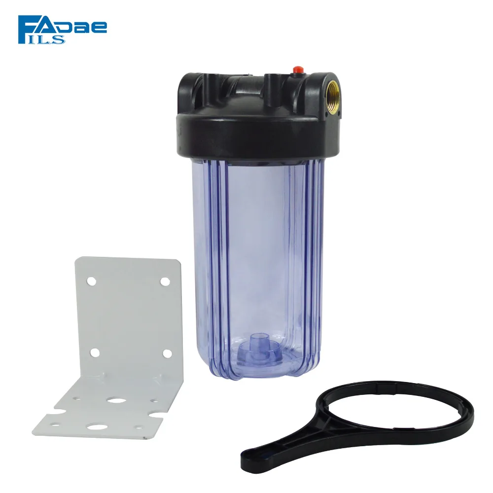 

Сверхмощный 10 дюймов для всего дома Прозрачный корпус фильтра Джамбо, 1 дюйм. Порт, подходит для всех стандартных 10 дюймов. L x картридж фильтр...