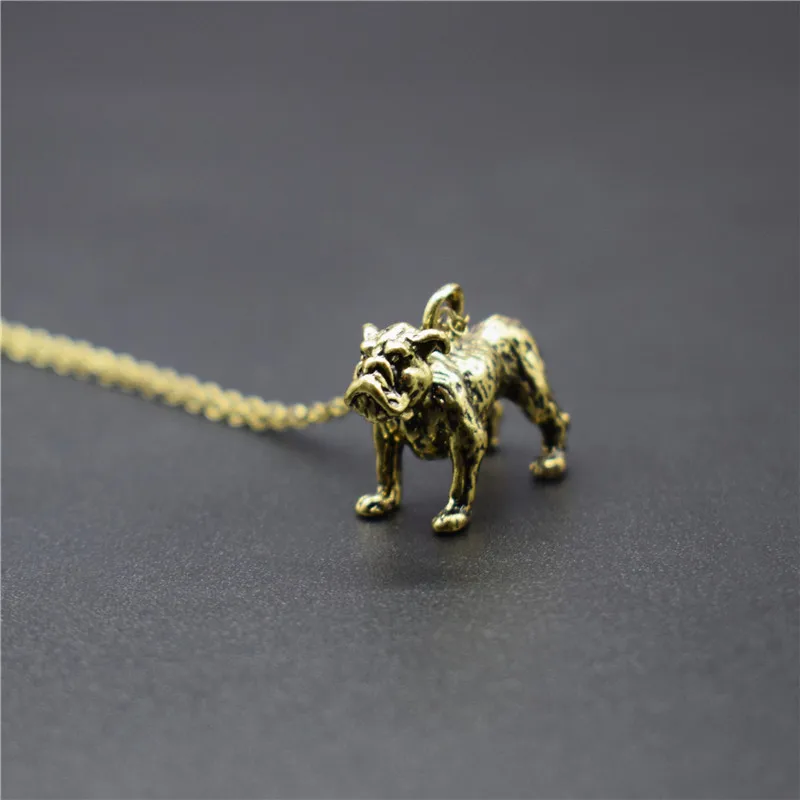 Vintage Retro Pug Pendant Necklaces Cute Charm Jewellery | Украшения и аксессуары