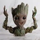 Strongwell горшок для цветов Baby Groot, держатель горшка для растений, цветочный горшок, милые фигурки, игрушки для детей, подарок, украшение для стола