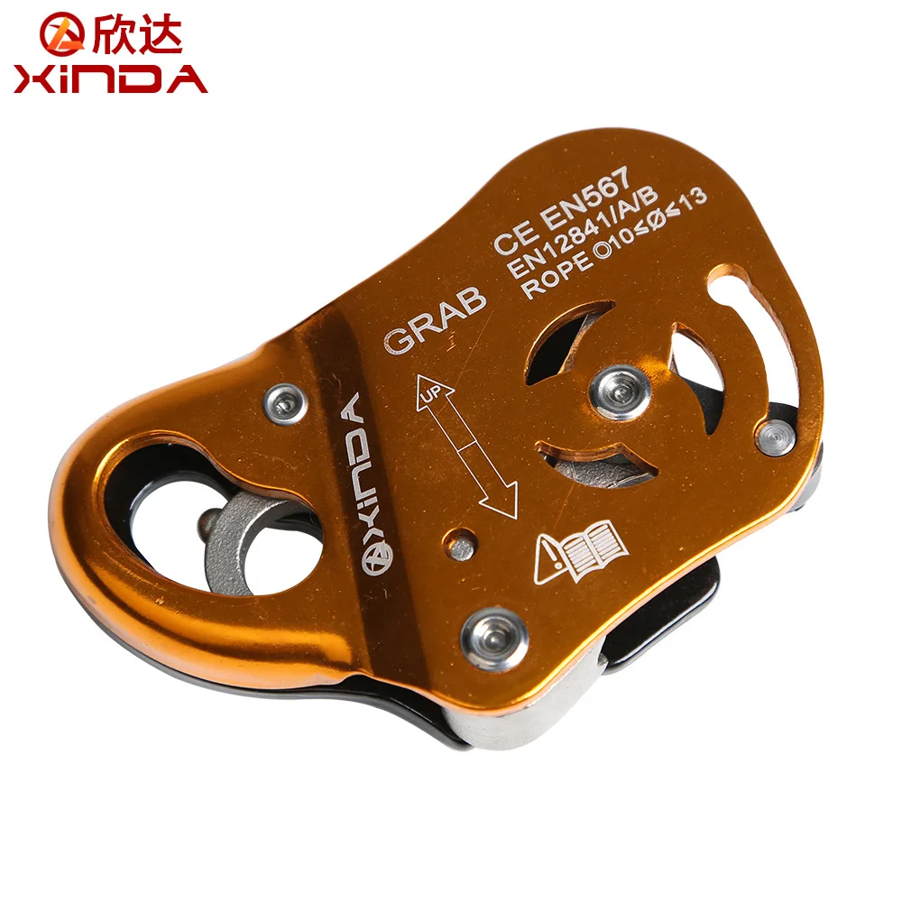 XINDA Brand Rock Climb Asending & Descending Safety Equipment Removable Rope Gripper Automatic Lock Anti Fall Protctive Gear | Спорт и