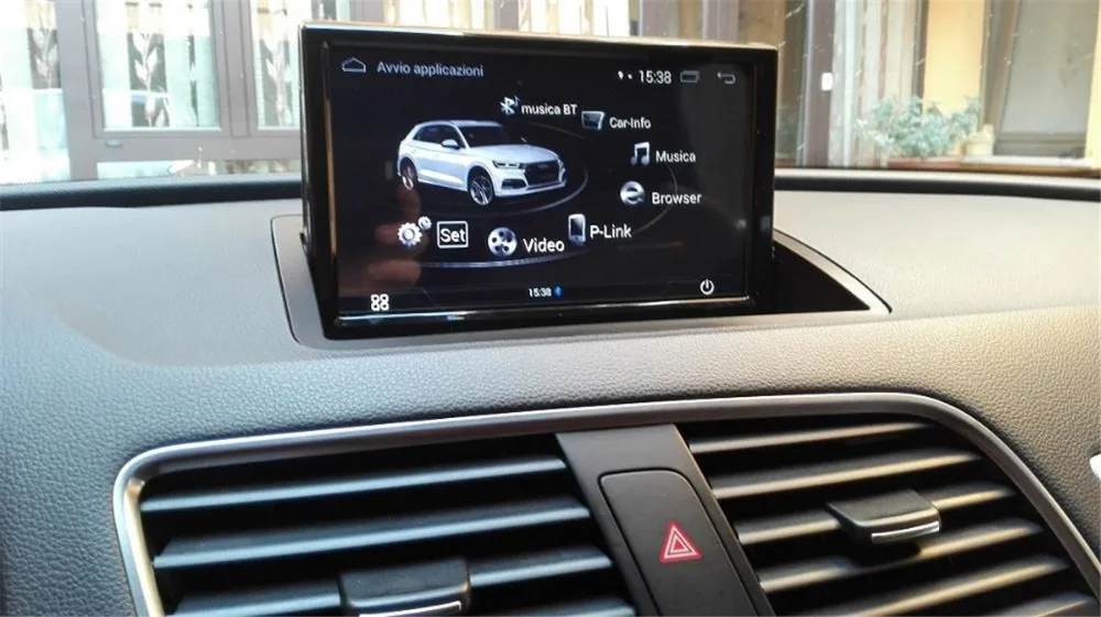 2din Android 9 0 автомобильный DVD плеер GPS Радио для Audi Q3 2011 2012 2013 2014 2016 автомобильное