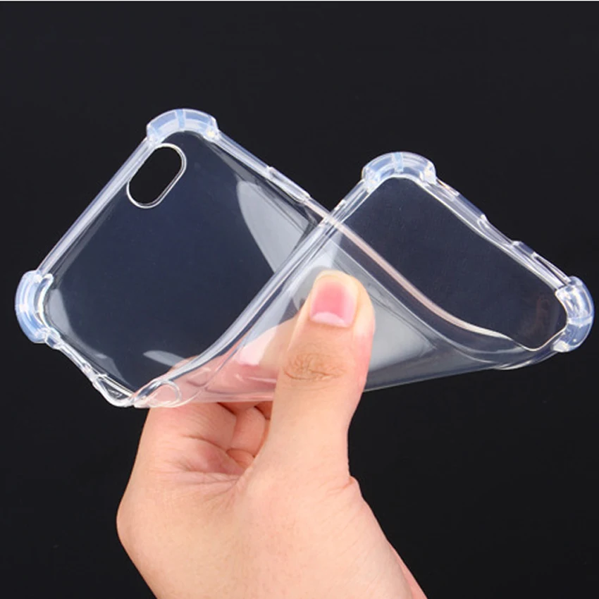 Transparent Shockproof Clear Case Soft TPU Silicone Cover Ultra Thin Mobile Phone for IPhone 11Pro Max X XS 8 6 6s 7 Plus |