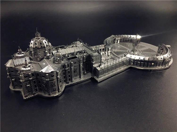 ММЗ модель NANYUAN 3D металлическая модель комплект 1:1000 STPETER'S BASILICA Сборная модель DIY 3D лазерная резка модель головоломка игрушки для взрослых