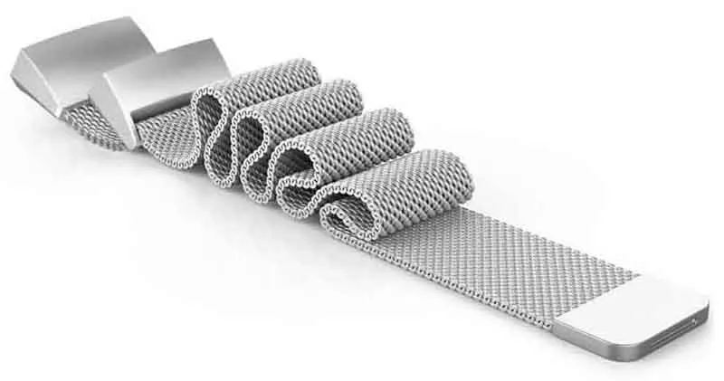Металлический Миланский ремешок для Fitbit Charge 3 Band Wrist smart фитнес-браслет ремешок аксессуары спортивные часы Correa Pulsera