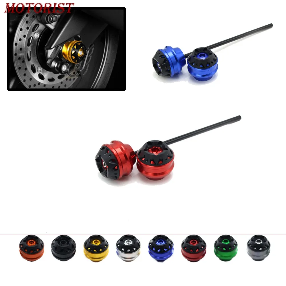 

Free delivery for YAMAHA MT-07 2015-2016 CNC Modified+Motorcycle Front and rear wheels drop ball / shock absorber