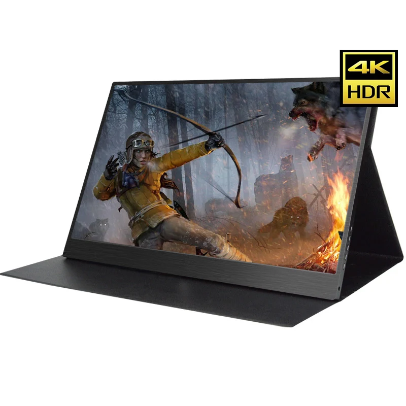 13 3 дюйма 4K HDMI DP портативный монитор 3840*2160 HDR IPS экран для игрового Surpport HDCP 2 дисплей