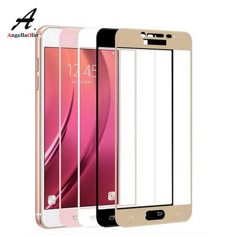 Закаленное стекло с полным покрытием для Samsung galaxy A8s J7 Prime A3 a7 A5 A8 2015 2017 2018 S6 Edge Note 5