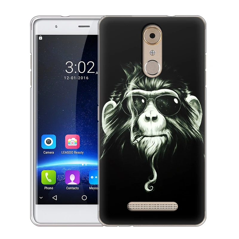 EiiMoo силиконовый чехол для Leagoo T1 T 1 5 0 дюймов тонкая задняя крышка с мультяшным