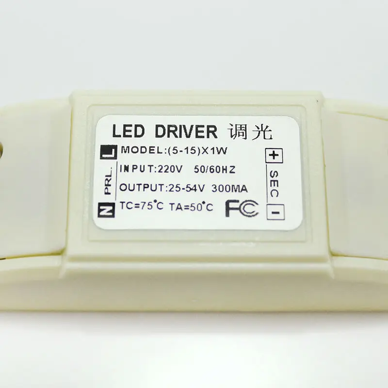 Светодиодный драйвер с регулируемой яркостью 1 шт. светодиодный источник питания