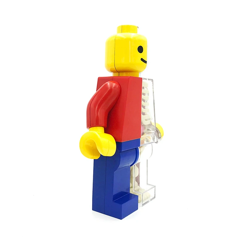 4D большой Brickman интеллектуальная сборка игрушка перспективная анатомическая модель DIY популярная научная