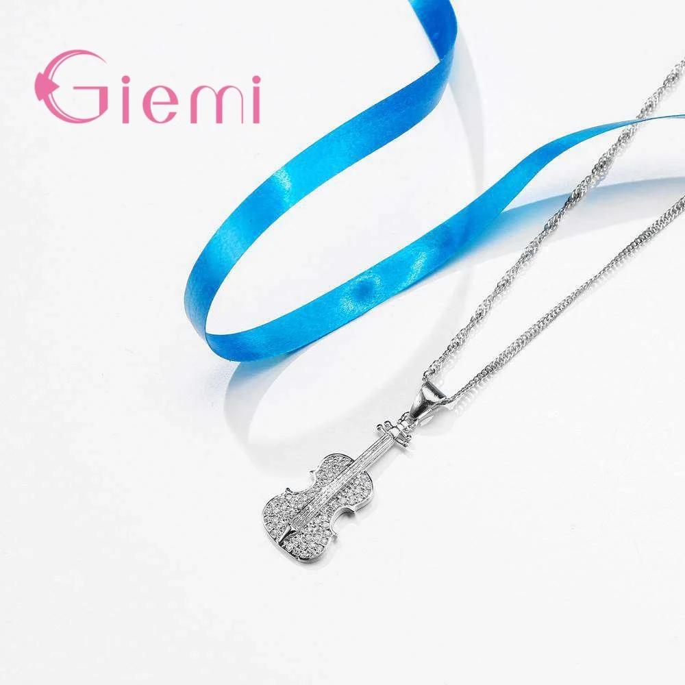 Женские Ювелирные наборы с кристаллами Роскошные уникальным дизайном скрипки