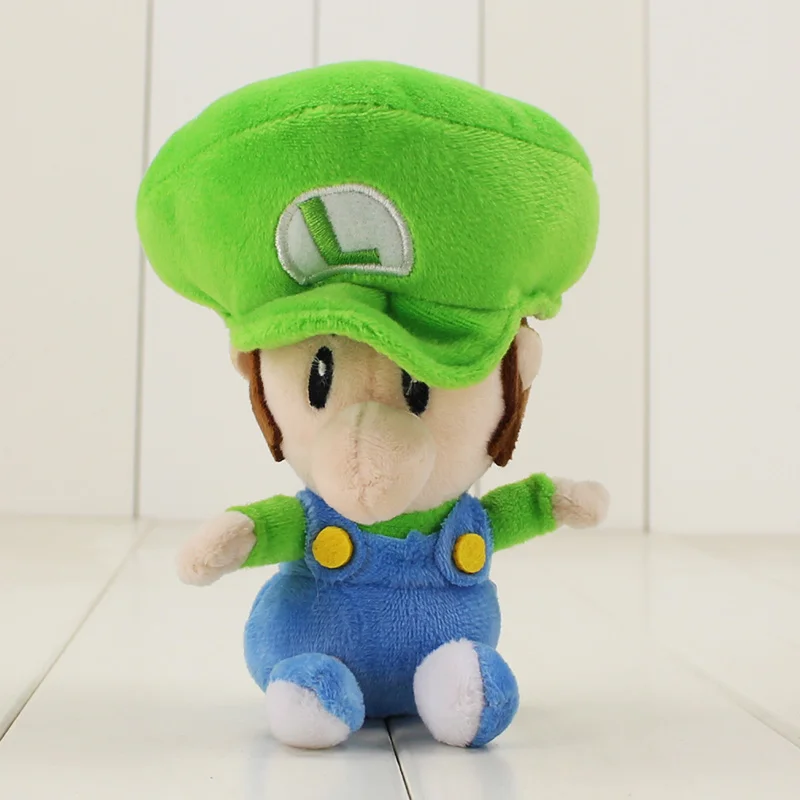 as picture 7 ''4 стиля Супер Марио Плюшевые игрушки Марио Луиджи уарио Waluigi BABY Super Mario Bros. Плюшевые мягкие с наполнением игрушки куклы для детей - Цвет: as picture