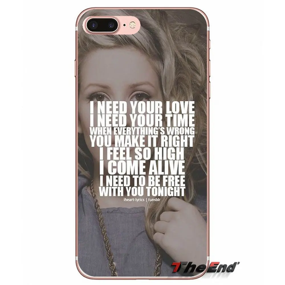 Чехол Ellie Goulding On My Mind UK singer для Xiaomi Redmi 4 3 3S Pro Mi3 Mi4 Mi4i Mi4C Mi5 Mi5S Mi Max Note 2 | Мобильные