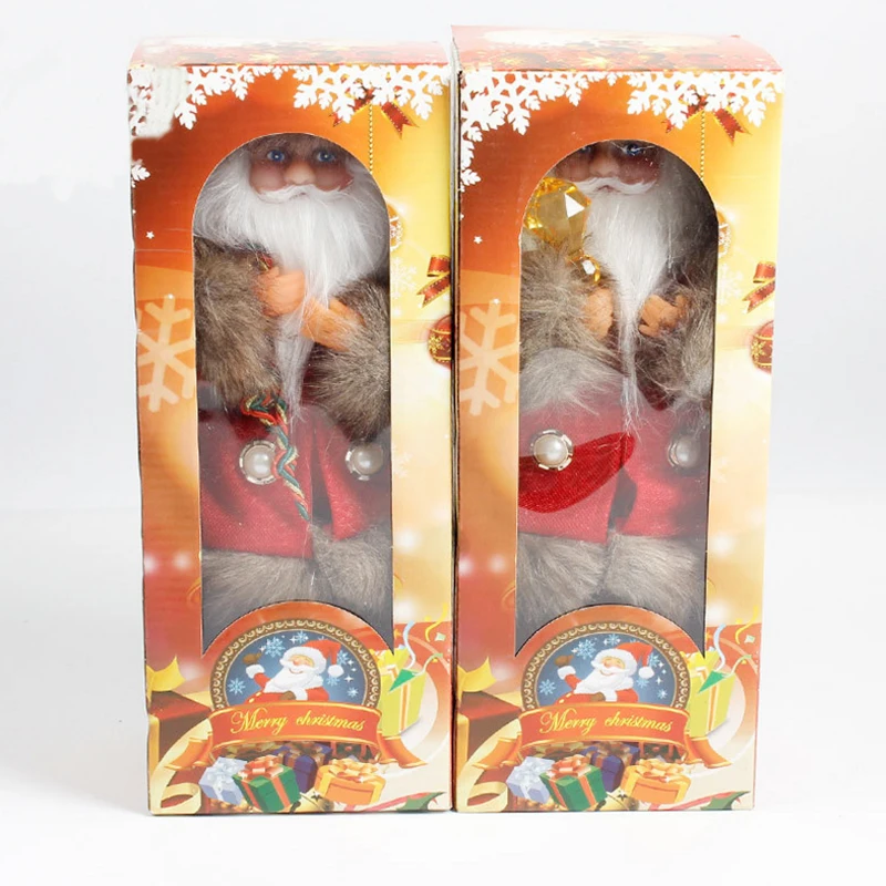 Рождественский Санта Клаус кукла танец со звуком электрическая игрушка Navidad